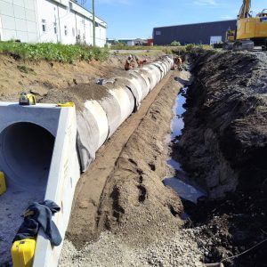 Canalisation de cours d'eau