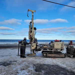 Forage pour échantillonnage environnemental