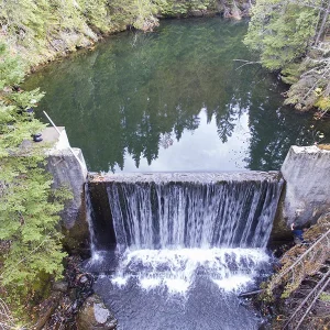 Inspection de barrage
