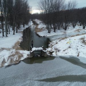 Relevé de barrage